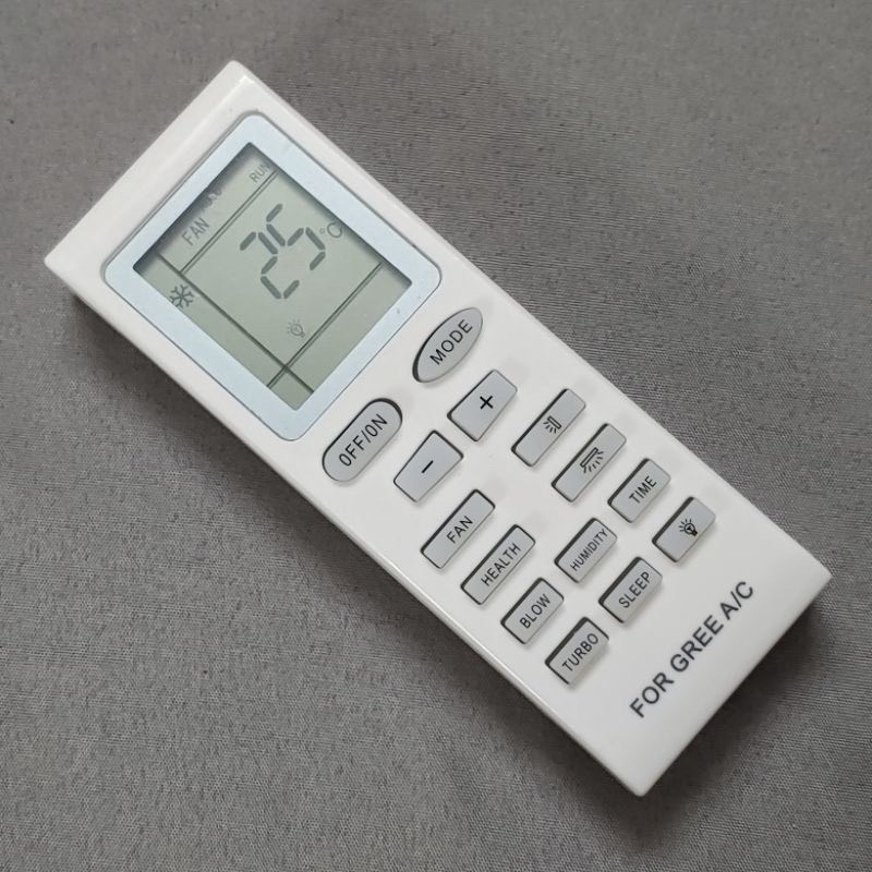 Điều Khiển điều hoà GREE Chính Hãng - Remote máy lạnh Gree Hàng Hãng
