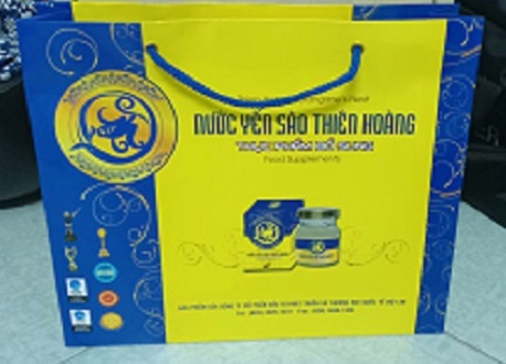 TÚI GIẤY ĐỰNG HỘP YẾN THIÊN HOÀNG