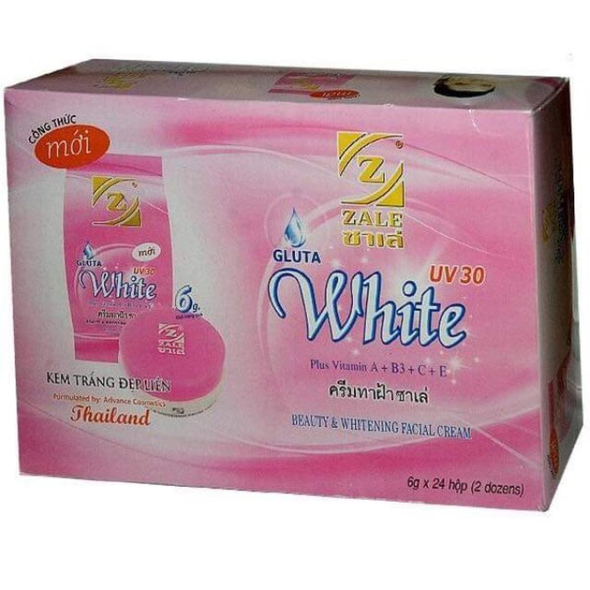 Kem zale thái lan nắp hồng lố 24 hộp