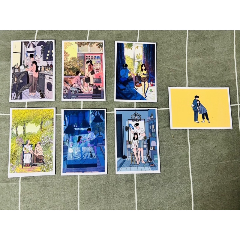 Giá Gốc Set Postcard Trang Trí Phòng