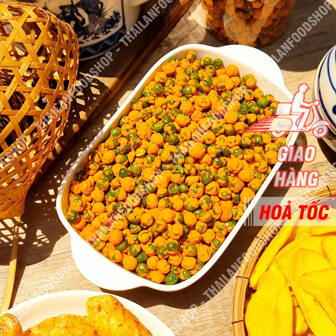 Đậu Hà Lan Phô Mai - Lon 300gr