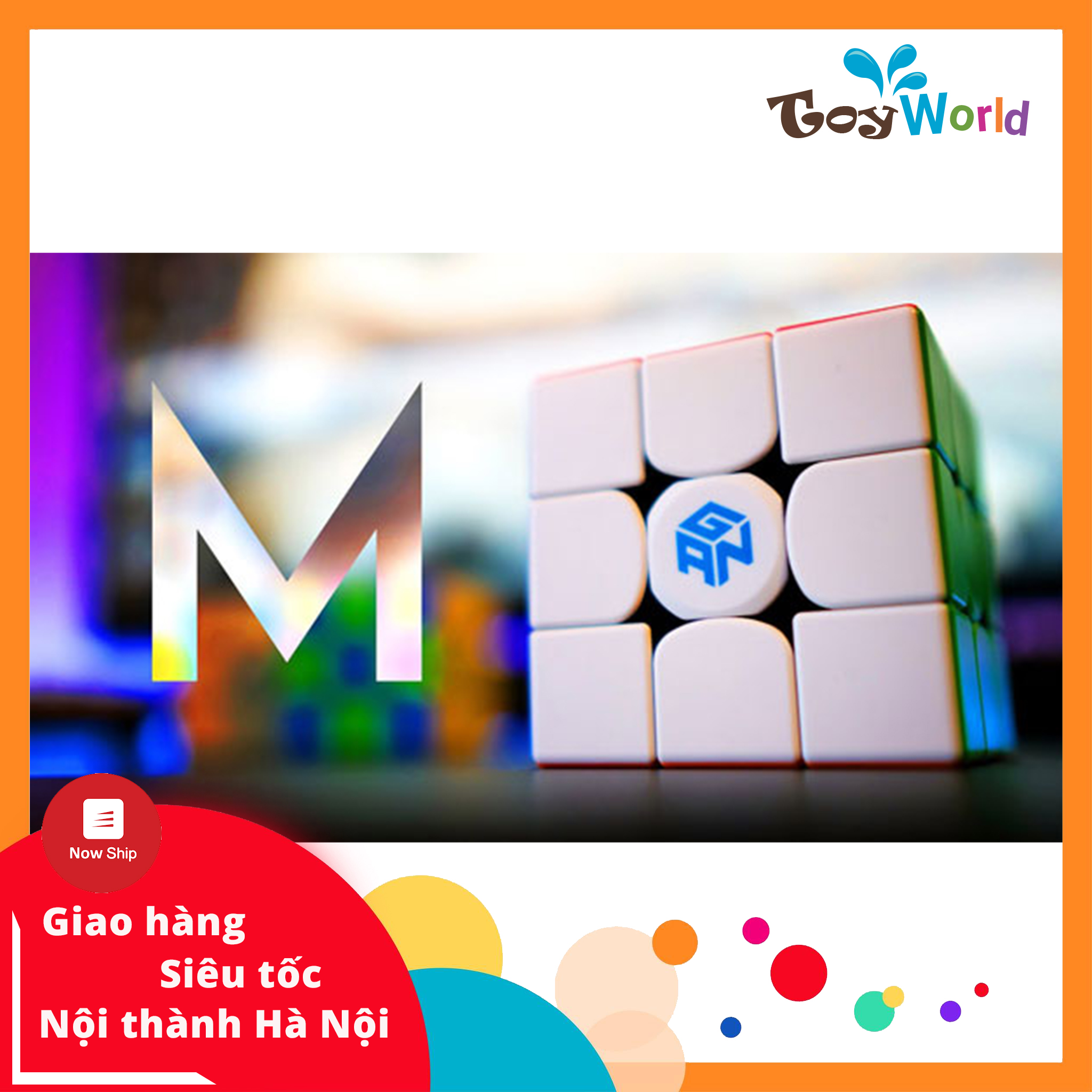 [CuBinRubik] Rubik GAN 356M 3x3 Standard (có nam châm)