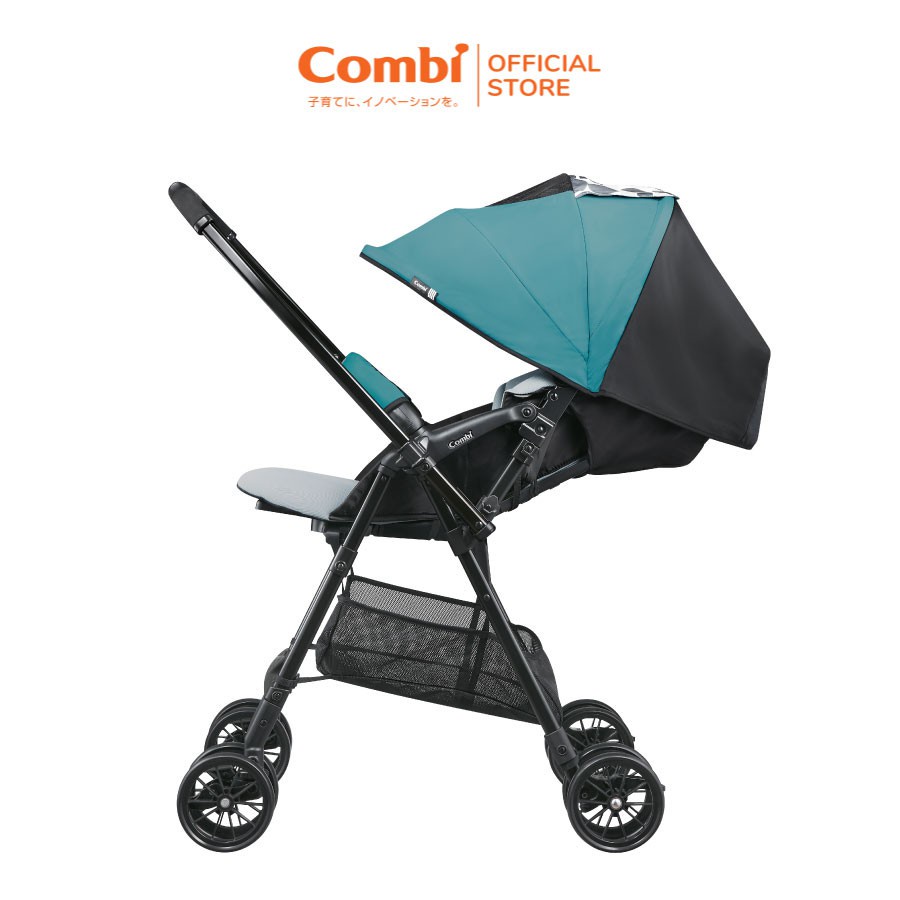 Xe đẩy Combi NEYO màu đỏ/xanh/ghi