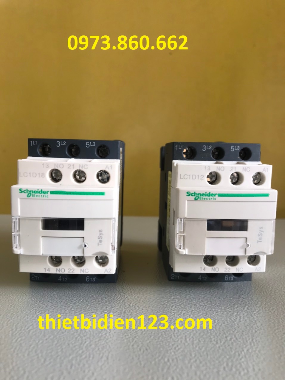 Contactor - khởi động từ Schneider LC1D..F7 cuộn hút 110V