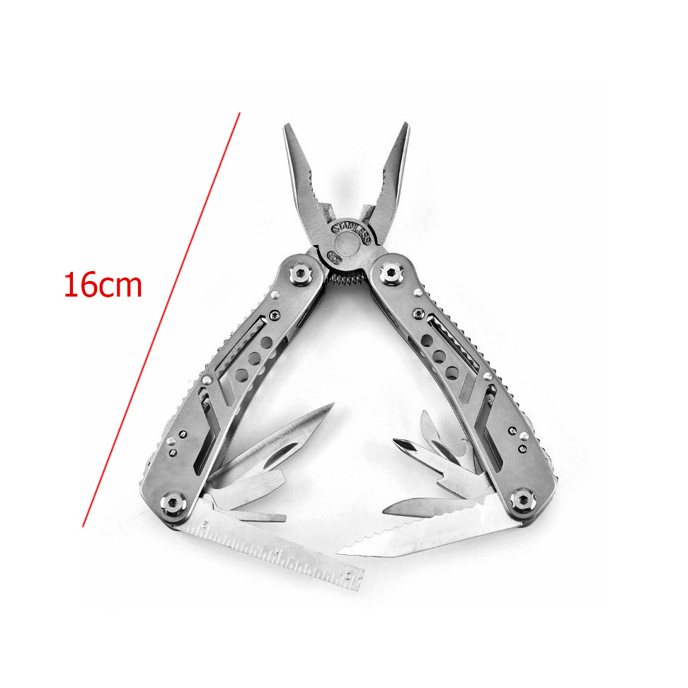 [HCM]Kềm Đa Năng 9 Món Bỏ Túi [ Loại To  Kèm Bộ Vít ]