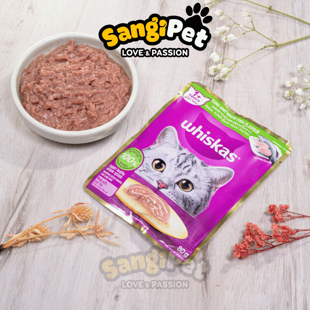 Combo 14 Gói Pate WHISKAS 80g Cho Mèo, Thức Ăn Mèo Cao Cấp, Tiết Kiệm