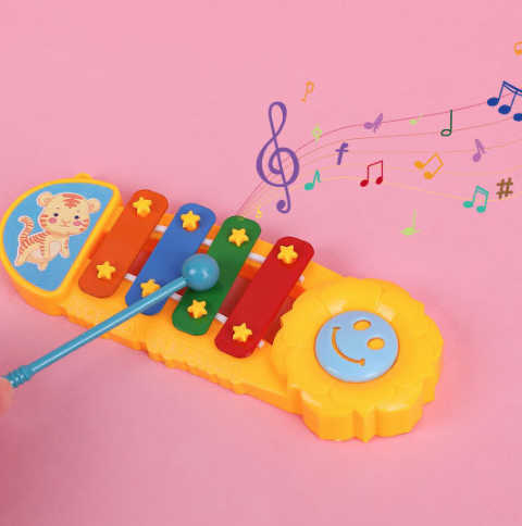 Đồ Chơi Nhạc Đàn gõ Xylophone 4 Quãng Âm Nhạc Cho Bé