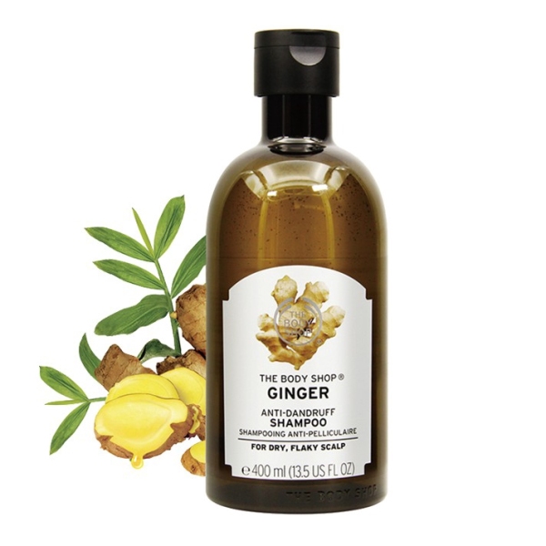 [HCM]Dầu gội gừng The Body Shop ginger scalp care shampoo 400ml
