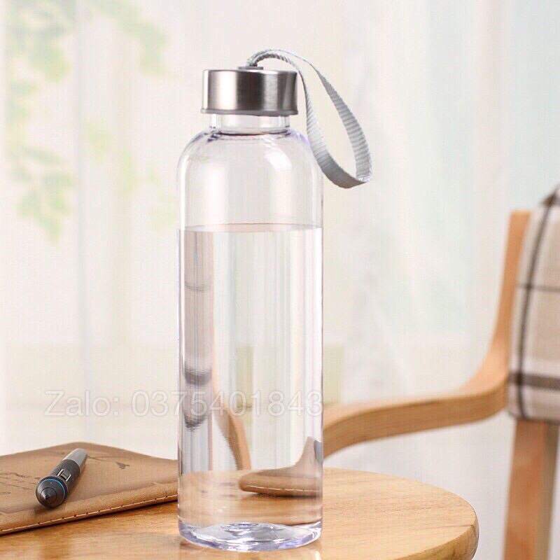 Chai thuỷ tinh nắp dây siêu dày (300ml/500ml)