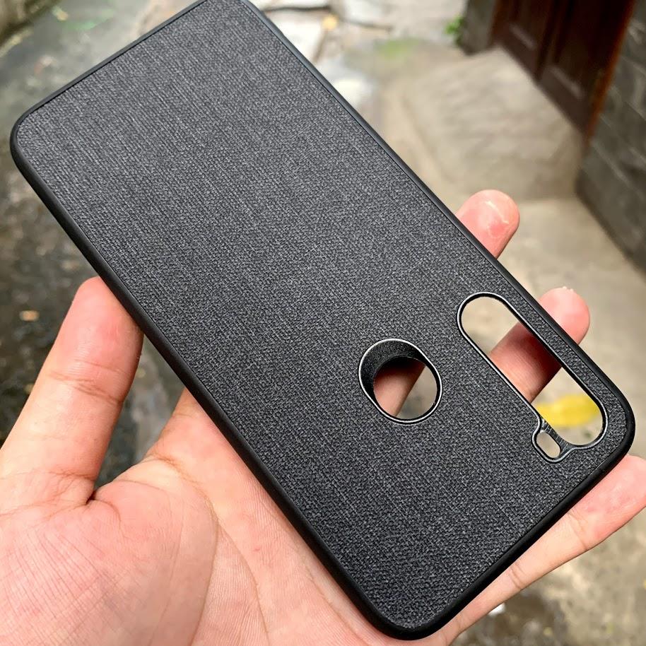 [HCM]Ốp lưng Xiaomi Redmi Note 8 vân vải Jean nhiều màu