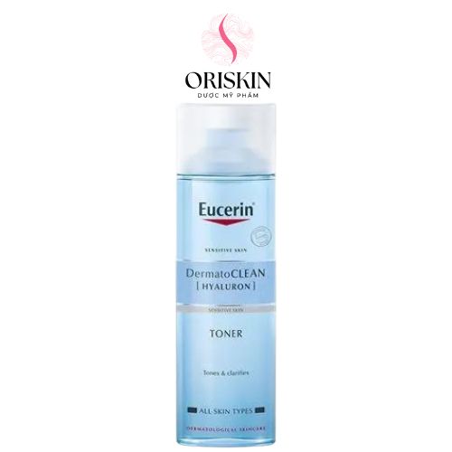 Eucerin nước cân bằng dịu nhẹ dermato clean clarifying toner 200ml