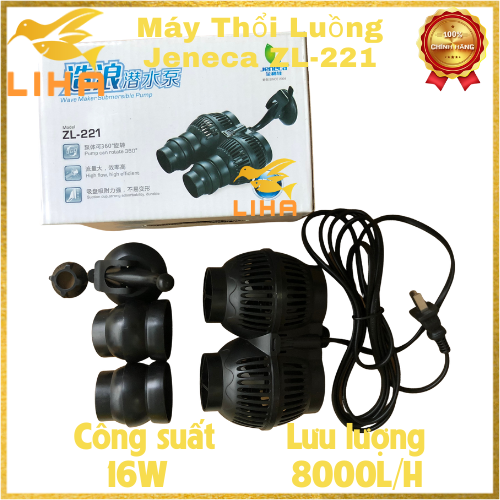 Máy thổi luồng jeneca zl-221 - máy tạo sóng cho hồ cá cảnh