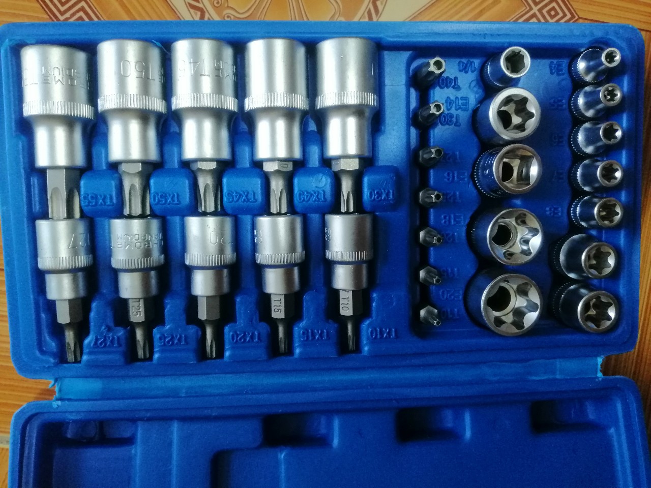 Bộ đầu khẩu e,t 29 chi tiết