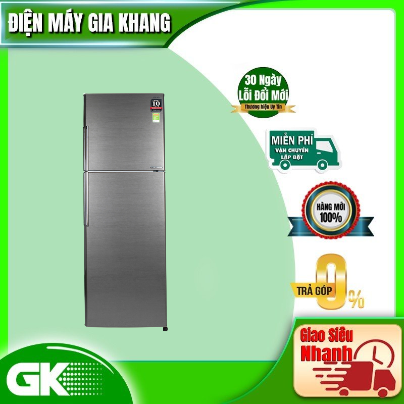 TRẢ GÓP 0% - Tủ lạnh Sharp Inverter 315 lít SJ-X346E-DS