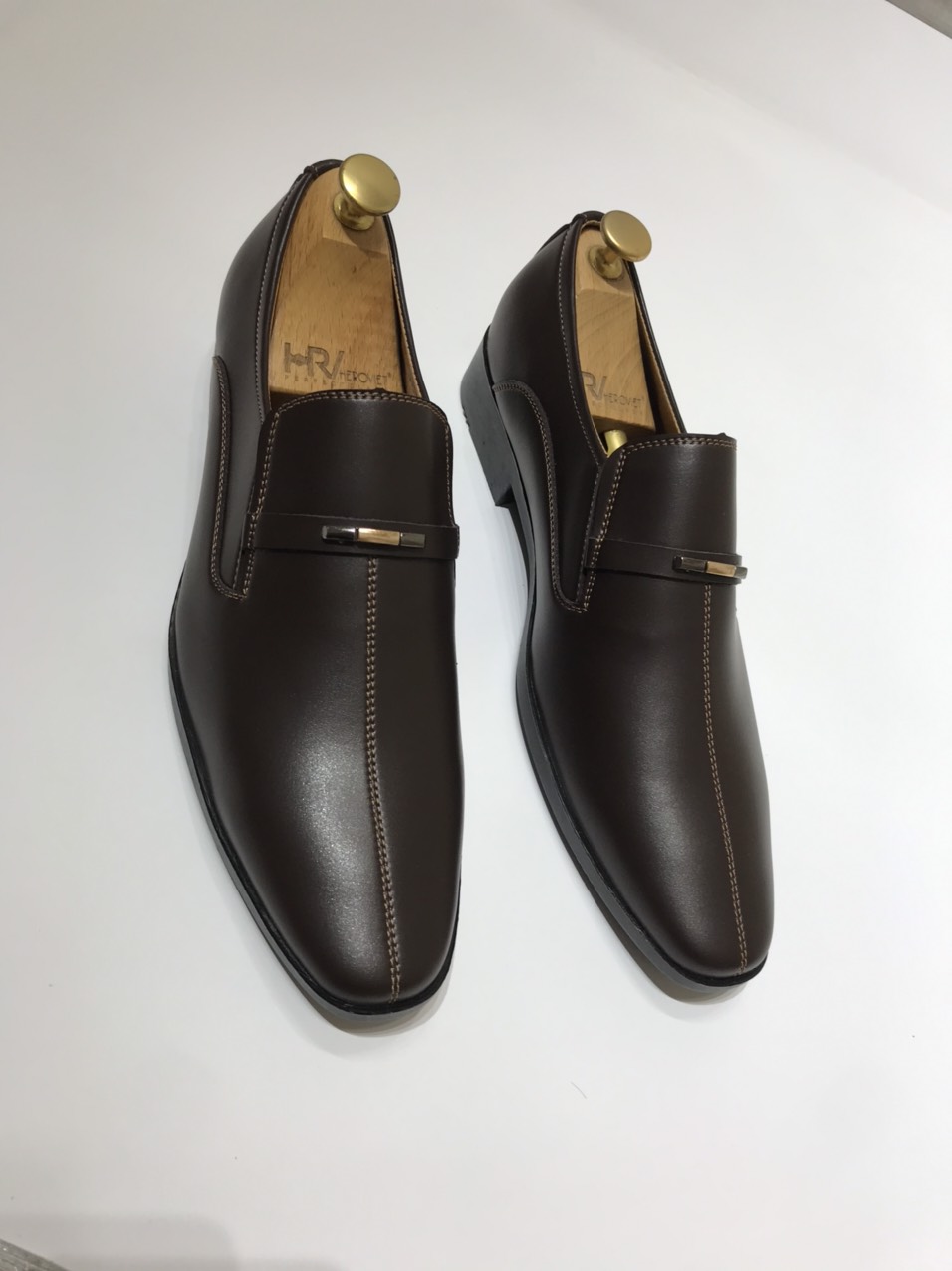 giầy lười da nam, giầy da nam công sở cao cấp đủ size (38-43)