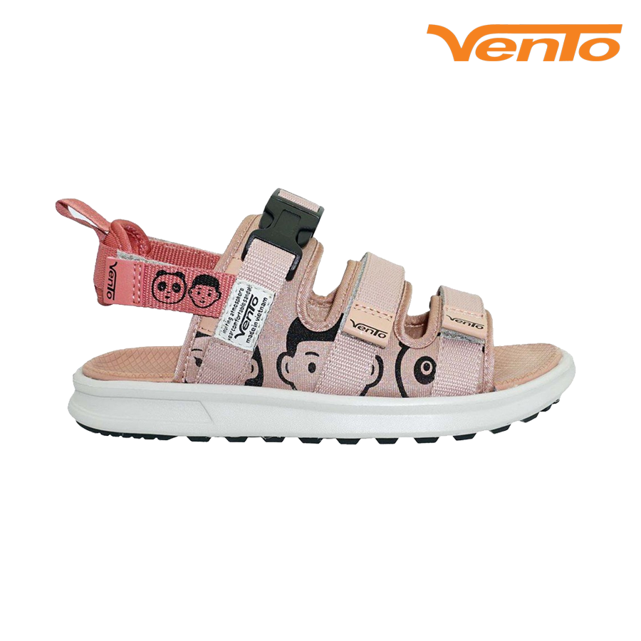 Giày Sandal Vento SD-NB80 Màu Be (Hồng Nhạt) Cá Tính