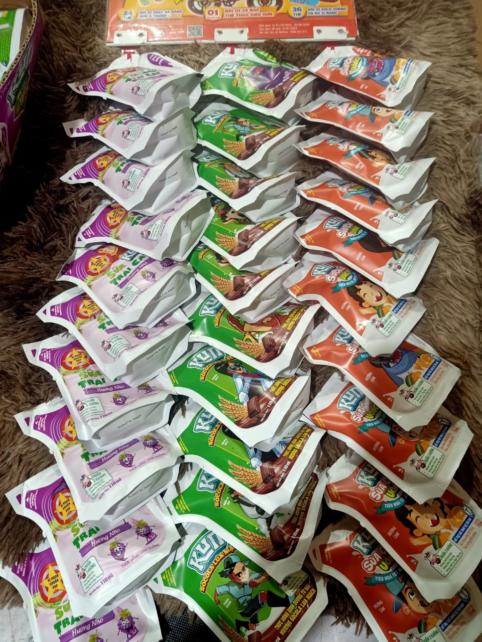 Sữa Kun túi 110ml  thùng 24 túi