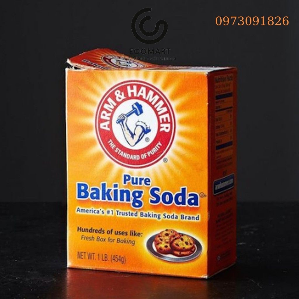 Bột Baking Soda đa công dụng Arm & Hammer 454g (Hộp)- USD