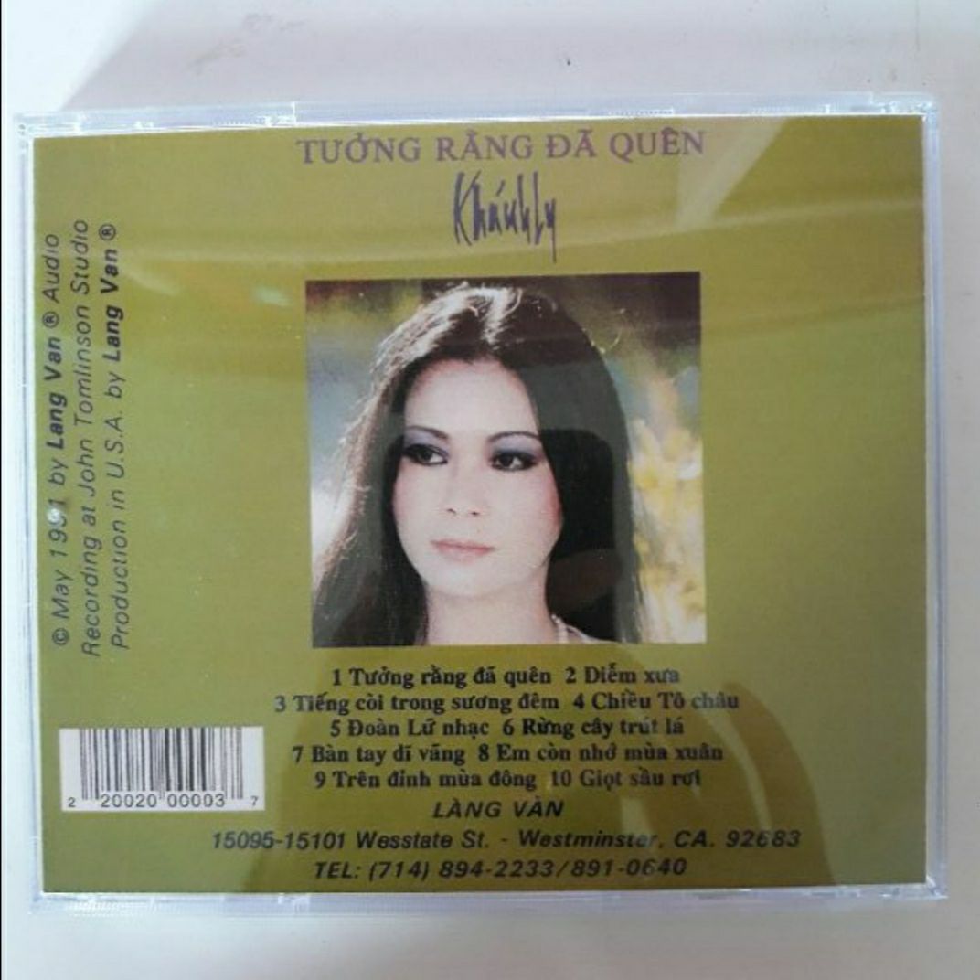 Bộ 5 cd Khánh Ly