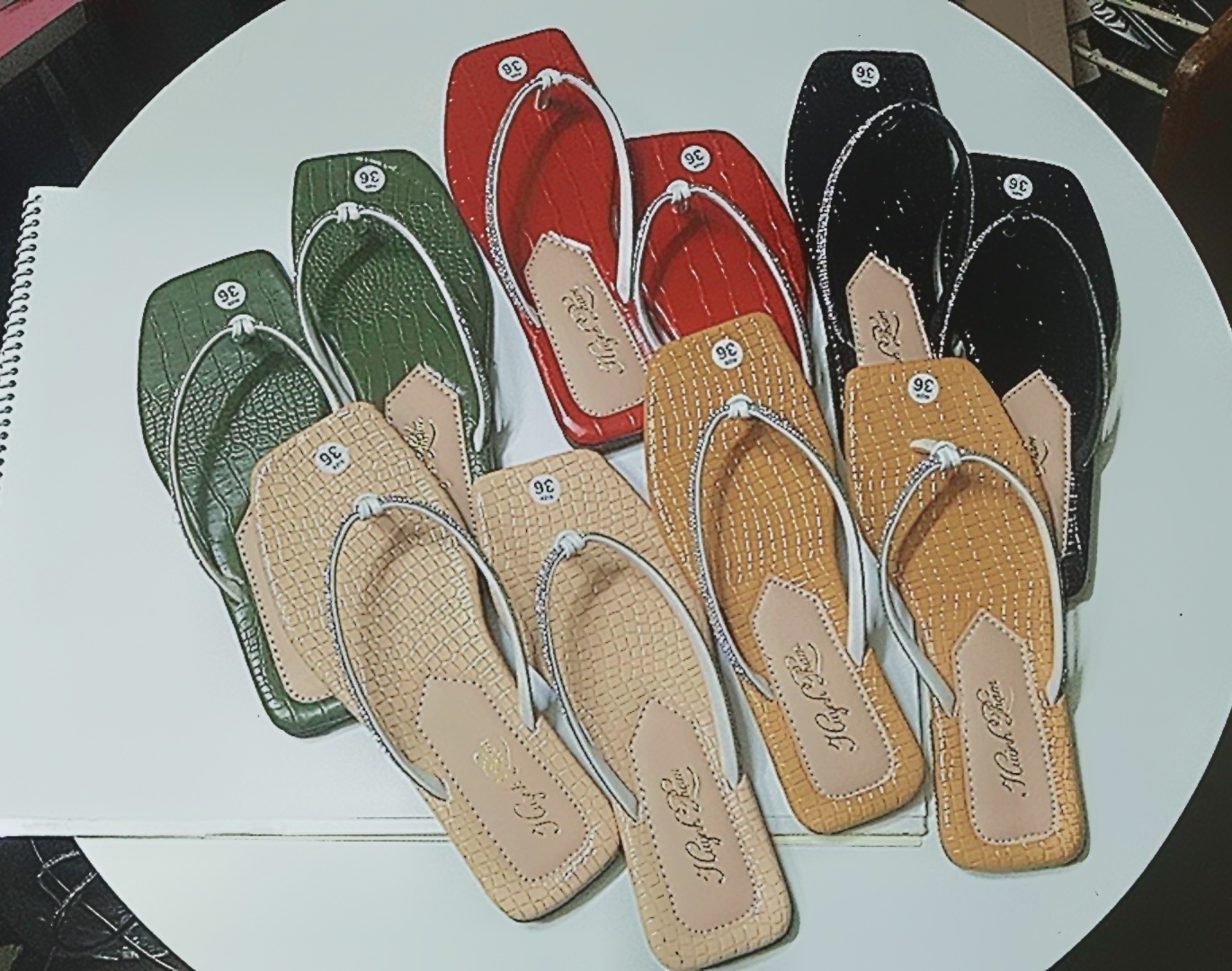 [ HOT] DÉP KẸP NỮ ĐẾ BỆT ĐÍNH ĐÁ CỰC SANG