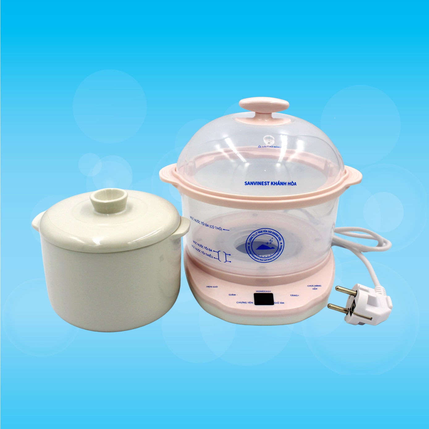 Nồi chưng yến sào điện cao cấp 0.8L