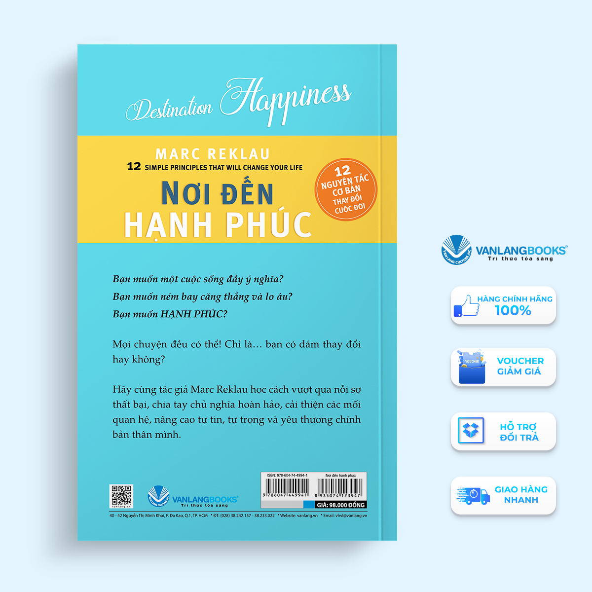 Sách - Nơi đến hạnh phúc-Vanlangbooks
