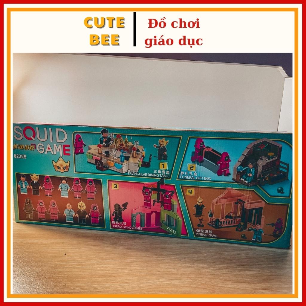 Safe ABS plastic squid cuttlefish simulation game unit Lego ink cartridge game for babies-cutebee kids