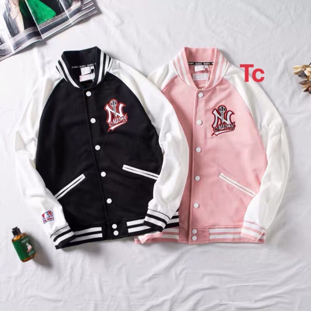 [FREESHIP] Áo khoác nỉ bomber ny phối tay trắng kèm ảnh thật, cam kết hàng đúng mô tả, chất lượng đảm bảo an toàn đến sức khỏe người sử dụng, đa dạng mẫu mã, màu sắc, kích cỡ