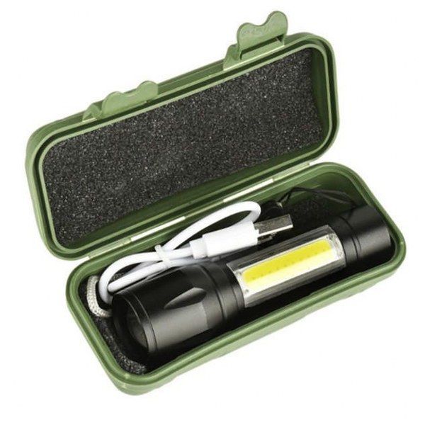 Đèn Pin Siêu Sáng Mini T1 Cao Cấp, hàng nhập khẩu, Chống Nước Full Box