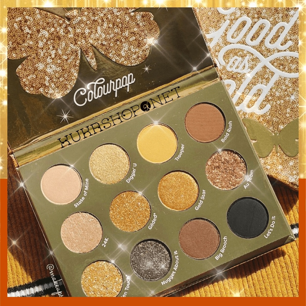 Bảng Phấn Mắt Colourpop Good As Gold