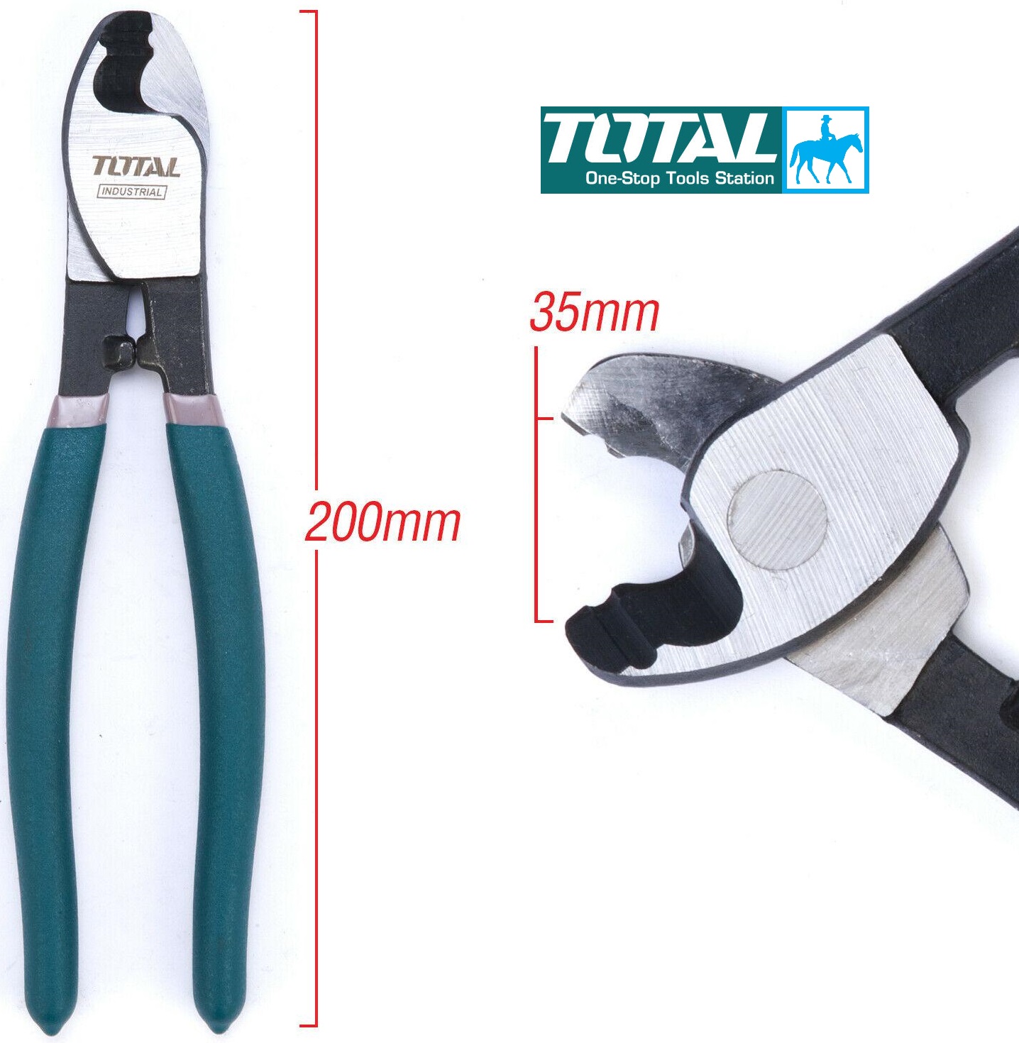 KÌM CẮT CÁP ĐẦU LỚN 10 inch TOTAL THT115102