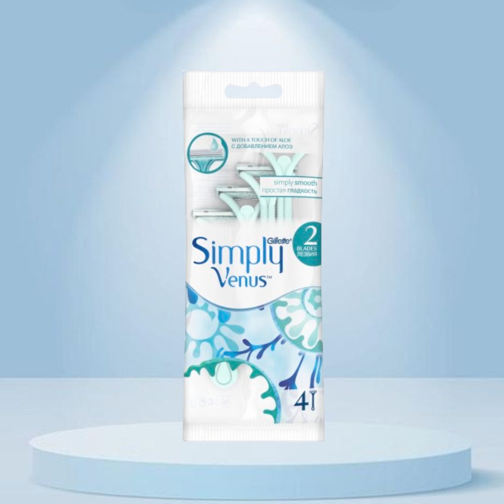 [QT_NK] Dao cạo Gillette Simply Venus 2 Goi 4