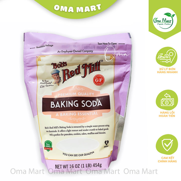 Muối nở Banking Soda Bob's Red Mill 454g