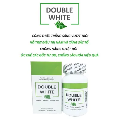 [HCM]Viên uống trắng da Double white