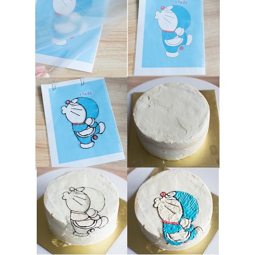 GIẤY GẠO VẼ BÁNH KEM