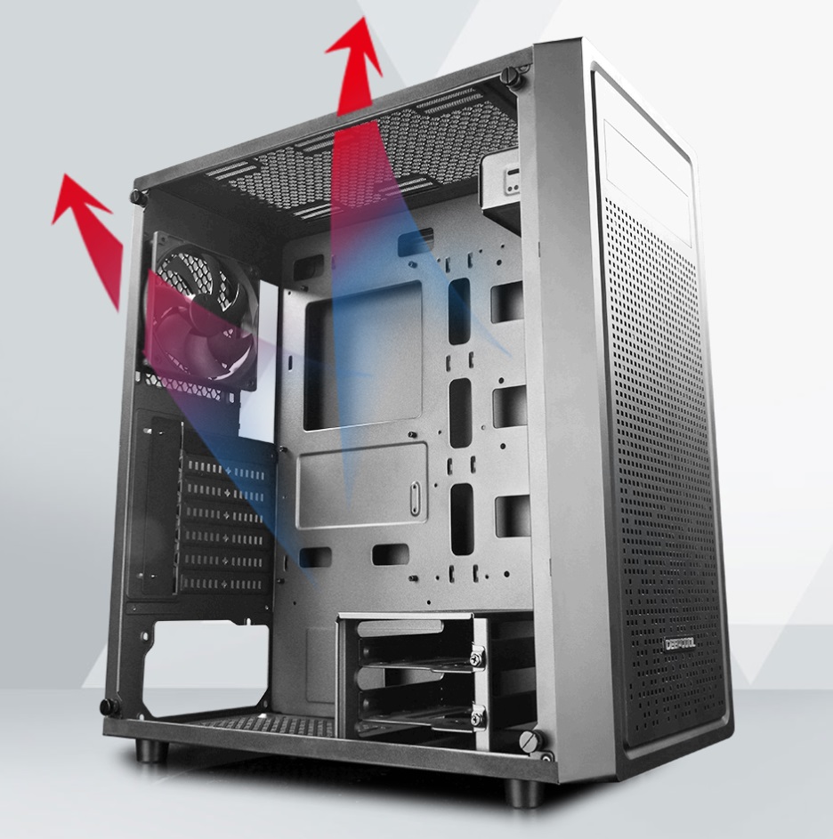[HCM]Vỏ case máy tính Deepcool E-shield. Hàng mới. Bảo hành 1T