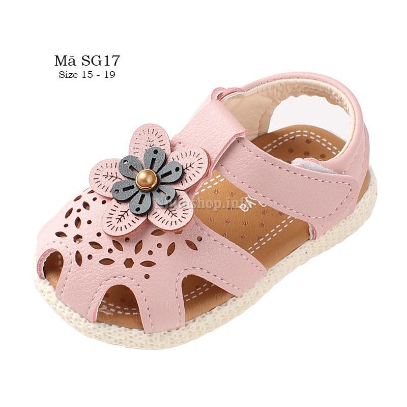 Sandal cho bé gái tập đi 6 - 24 tháng SG17