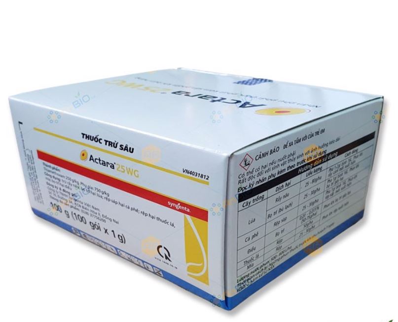 Trừ rầy rệp, bọ trĩ Actara 25WG Syngenta ( Gói 1 gram)