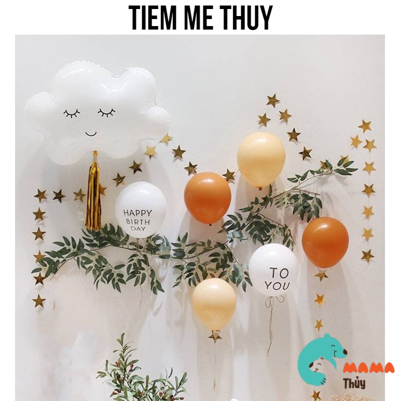 Bộ bóng trang trí sinh nhật đơn giản 57 (119)