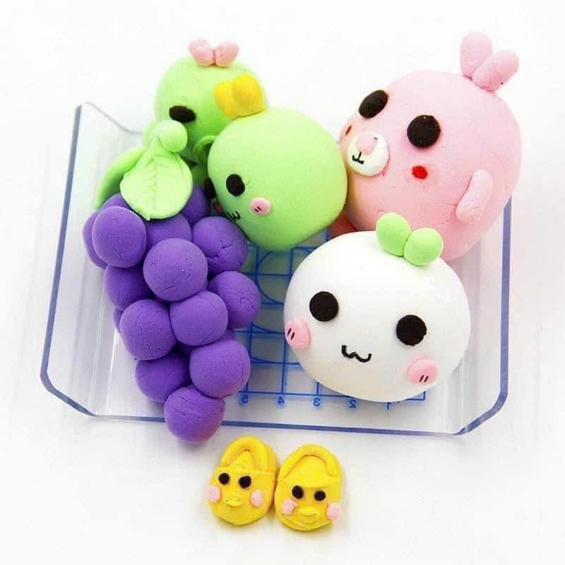 Set đất nặn tự khô 12 màu cho bé