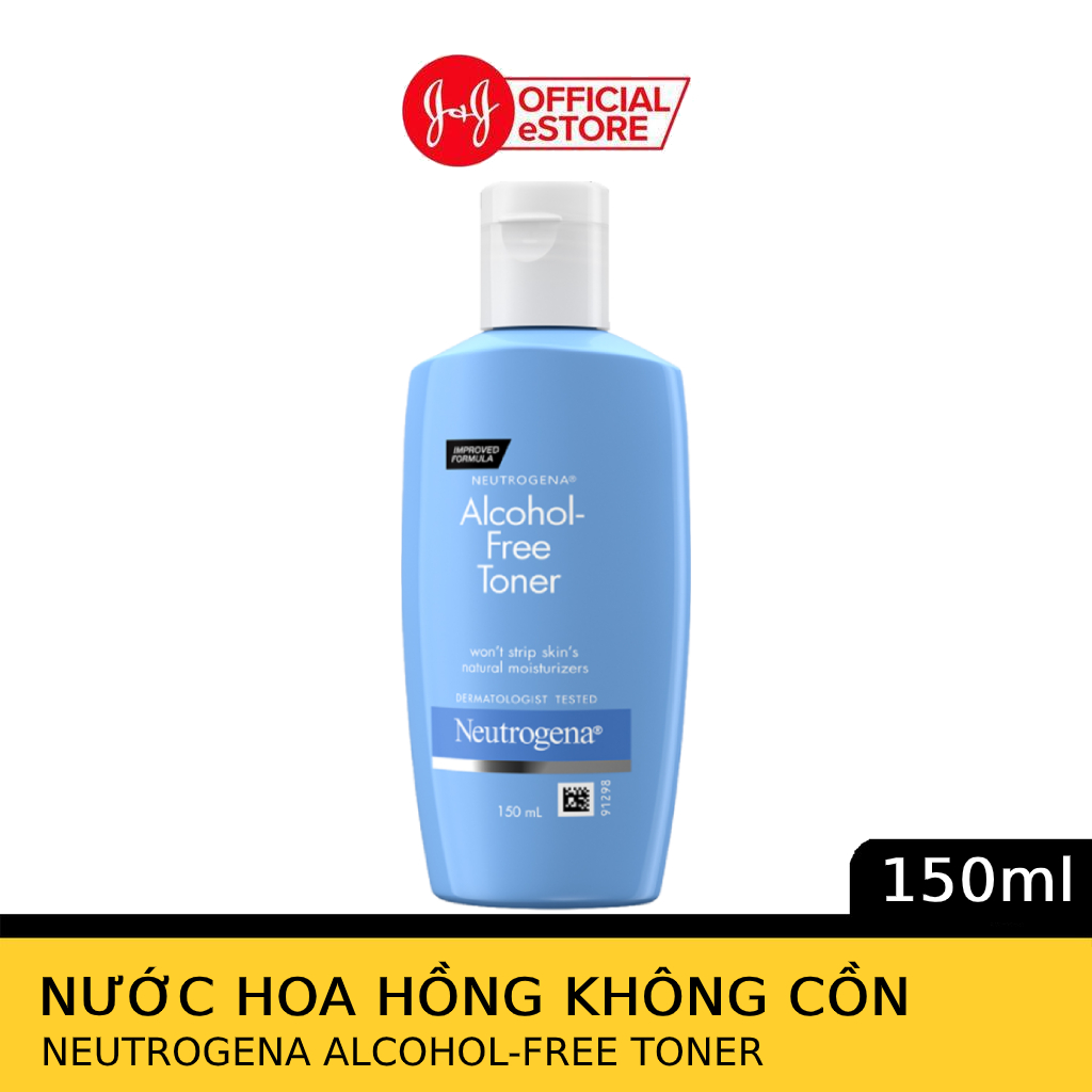 Nước hoa hồng không chứa cồn Neutrogena Alcohol Free Toner 150ml - 101035663
