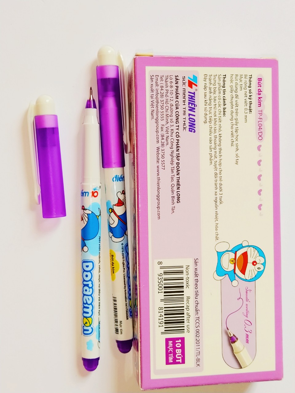 Bút lông kim Thiên Long-Doraemon FL-04