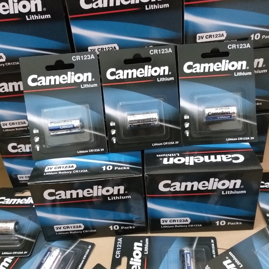 Combo 4 viên Pin CR123A Camelion, pin máy ảnh
