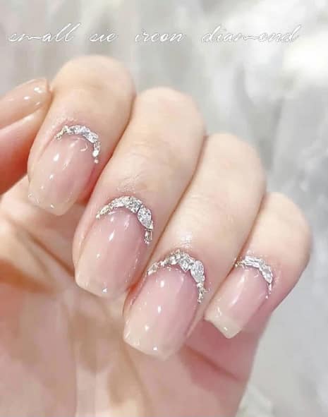 đá khối size mini gắn móng tay