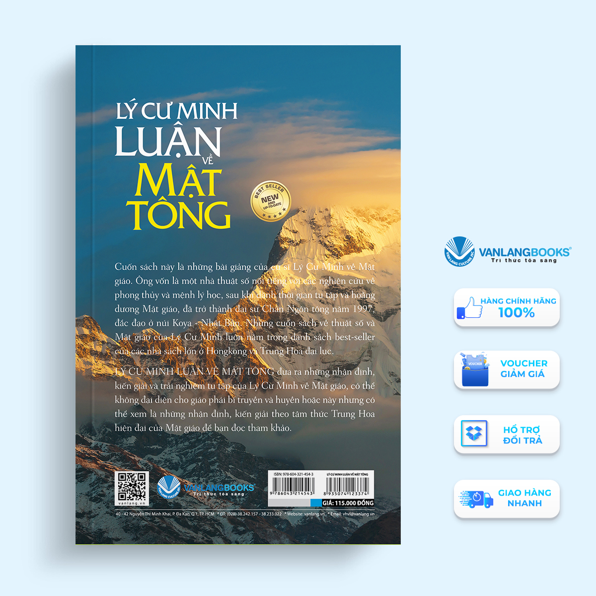 Sách - Lý Cư Minh Luận Về Mật Tông (Tái Bản)-Vanlangbooks