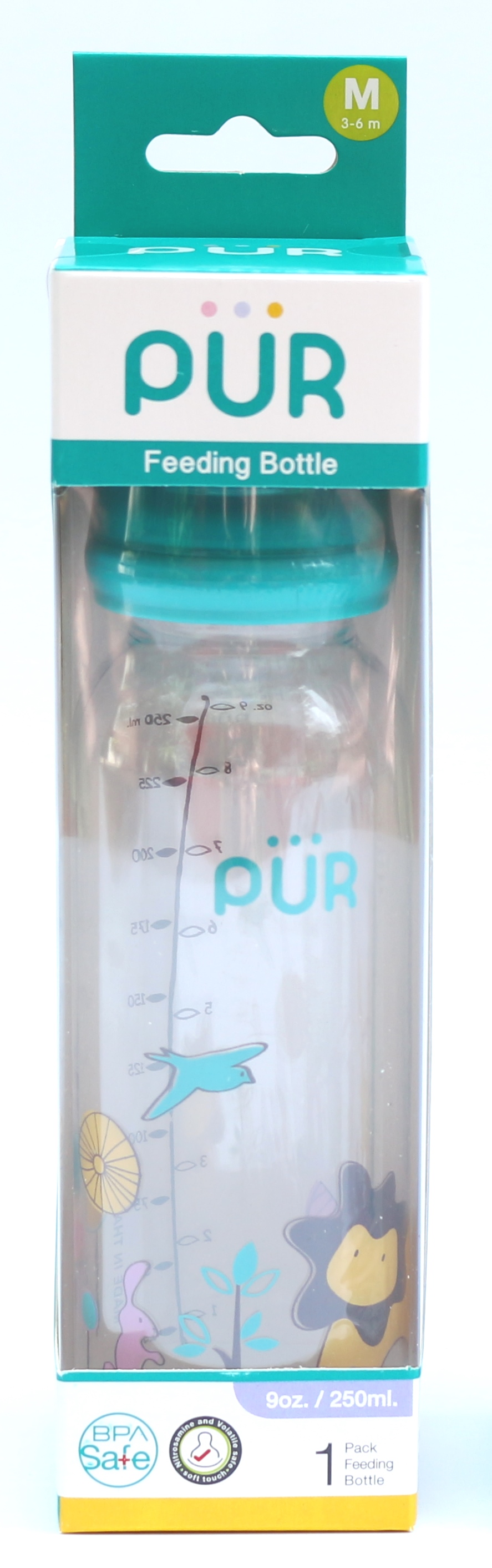 Bình sữa cổ thường thân thon Feeding 250ml