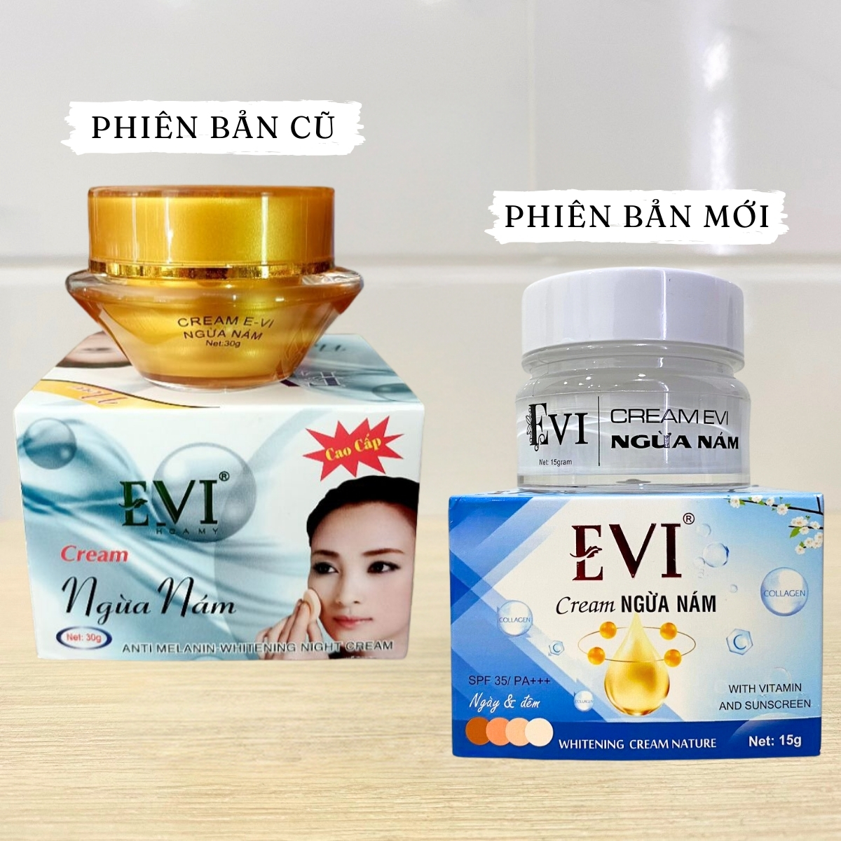 Kem ngừa nám EVI (15g)