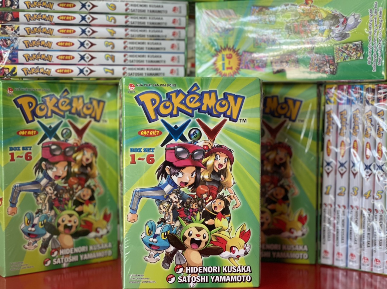 [HCM]Trọn bộ Pokemon Đặc Biệt-Box set 6 Tập
