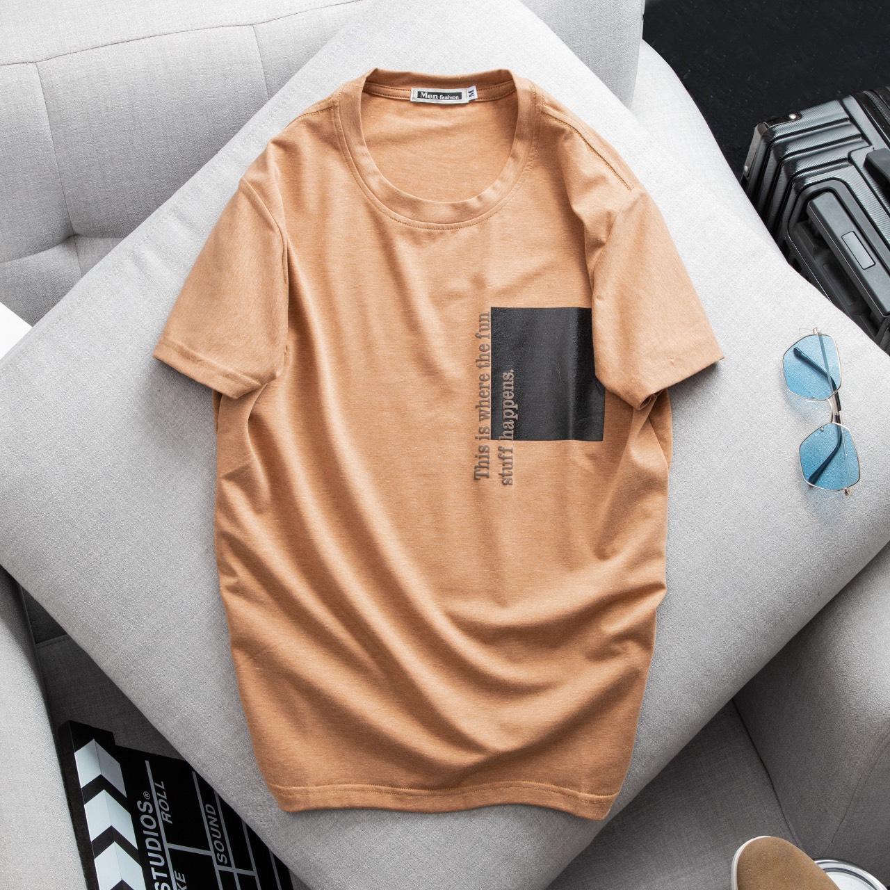 ❤️ áo thun cổ tròn xuất khẩu cotton 100% vải đẹp thấm hút tốt