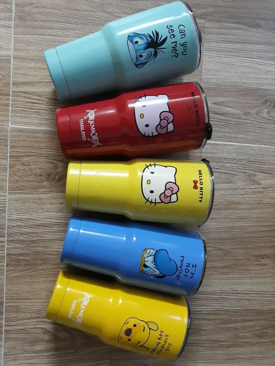 Ly Giữ Nhiệt Hình Heo Pepa 900ml Thái Lan